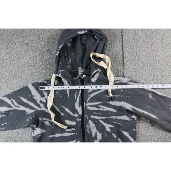 New Free People x Sandrine Rose S Tie Dye Full Zip Hoodie Sweatshirt Jacket - Picture 9 of 9
